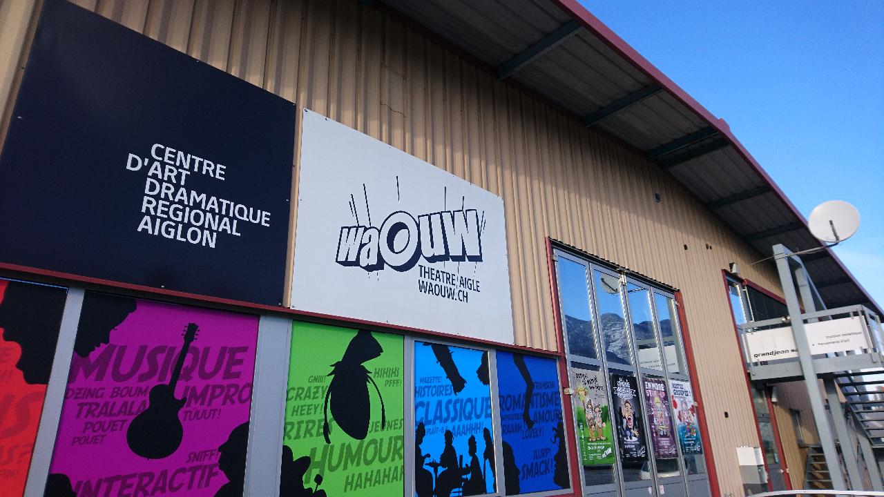 Le Théâtre WAOUW va bien poser ses valises dans le centre-ville d'Aigle